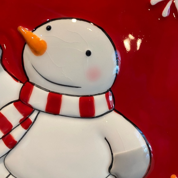 St Nicholas Square “ Tree Lot” Serving Platter - Picture 3 of 7